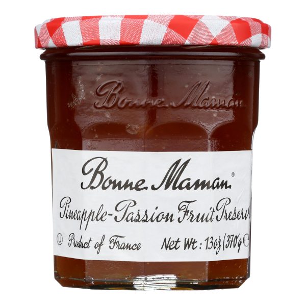 Bonne Maman - Preserves Pineap Pasn - Case of 6-13 OZ - Image 3