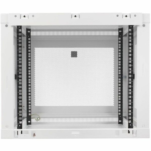 Eaton Tripp Lite Series SmartRack 9U Low-Profile Switch-Depth-Plus Wall-Mount Mini Rack Enclosure, White - Image 2