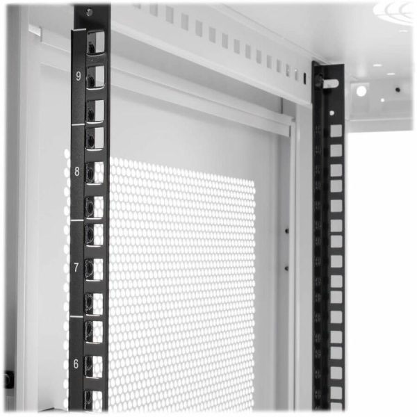 Eaton Tripp Lite Series SmartRack 9U Low-Profile Switch-Depth-Plus Wall-Mount Mini Rack Enclosure, White - Image 5