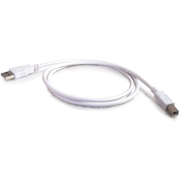 C2G 2m USB Cable - USB A to USB B Cable - Image 2