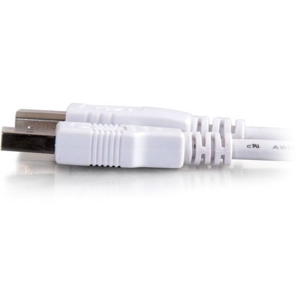 C2G 2m USB Cable - USB A to USB B Cable - Image 3