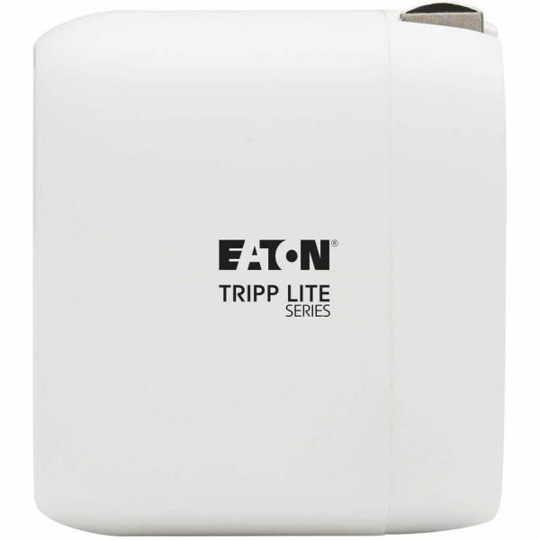 Eaton Tripp Lite Series Compact USB-C Wall Charger with USB-C to Lightning Cable - 18W PD Charging, GaN Technology, White - Image 5