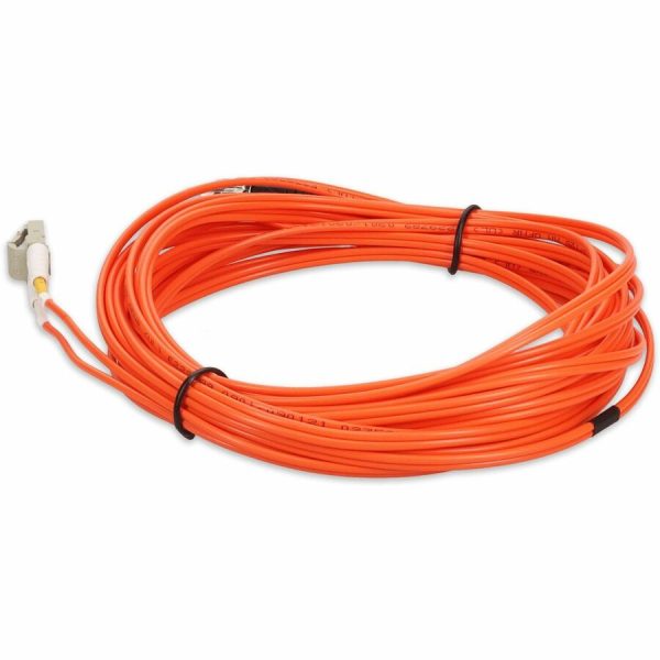AddOn 3m LC (Male) to ST (Male) Orange OM1 Duplex Fiber OFNR (Riser-Rated) Patch Cable - Image 3