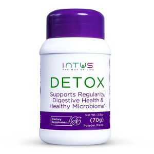 Intus Detox | Colon Cleanse and Liver Detox for Digestive Health | Ayurvedic Herbal Supplement to Support Gut Health Chronic Constipation Improve Digestion and Provide Bloating Relief | 2.5 oz