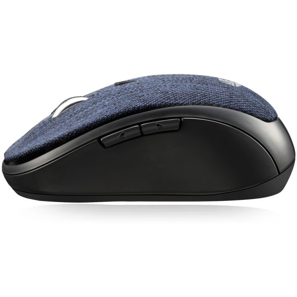 Adesso iMouse S80L - Wireless Fabric Optical Mini Mouse (Blue) - Image 5