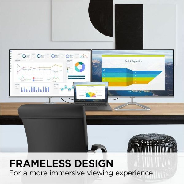 ViewSonic VX2776-4K-MHDU 27 Inch 4K UHD IPS Monitor, 65W USB C, HDR10 Content Support, Thin Bezels, HDMI and DisplayPort - Image 6