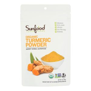 Sunfood - Turmeric Powder - 1 Each -4 OZ