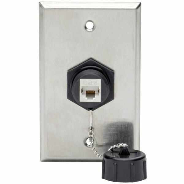 Eaton Tripp Lite Series Keystone Jack Cat6/Cat5e, RJ45, Shielded, Dust Cap, Industrial - 110 Punch Down, IP68, TAA - Image 7