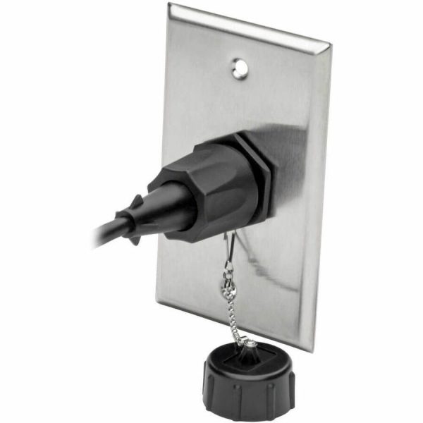 Eaton Tripp Lite Series Keystone Jack Cat6/Cat5e, RJ45, Shielded, Dust Cap, Industrial - 110 Punch Down, IP68, TAA - Image 8