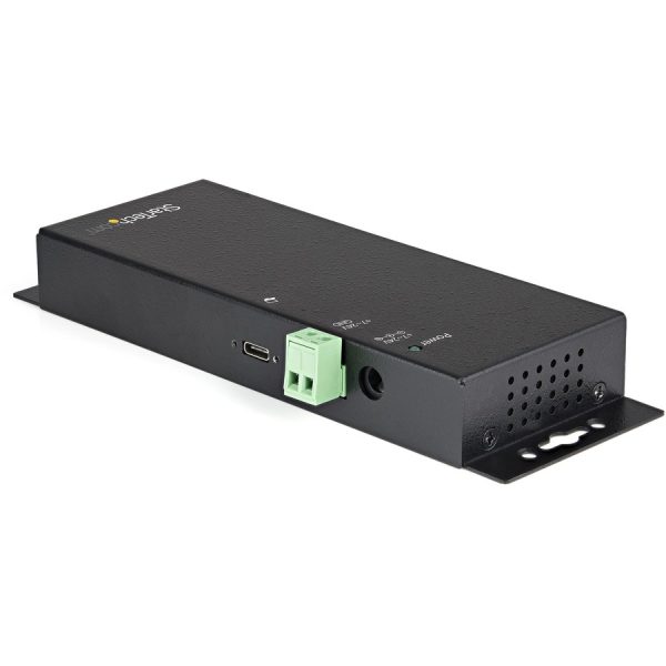 StarTech.com 4 Port USB C Hub 10Gbps - Metal Industrial USB 3.2 Gen 2 Type-C Hub - 3A/1C - USB-C or USB-A Host - Mountable - ESD/Surge - Image 2