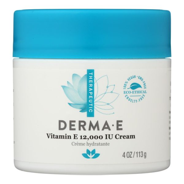 Derma E - Vitamin E Creme - 12000 IU - 4 oz. - Image 2