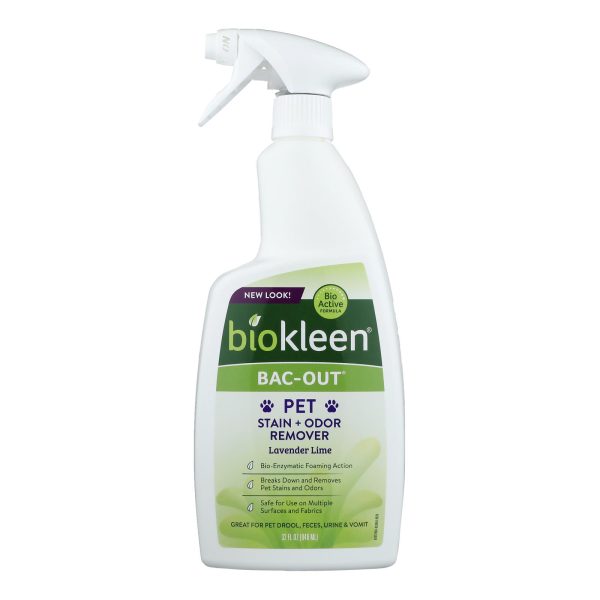 Biokleen - Bac Out Pet Stn&odr Rm Lm - Case of 4-32 FZ