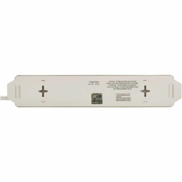 Eaton Tripp Lite Series Power It! 6-Outlet Power Strip, 15 ft. (4.57 m) Cord, 5-15P, Metal Housing - Image 2