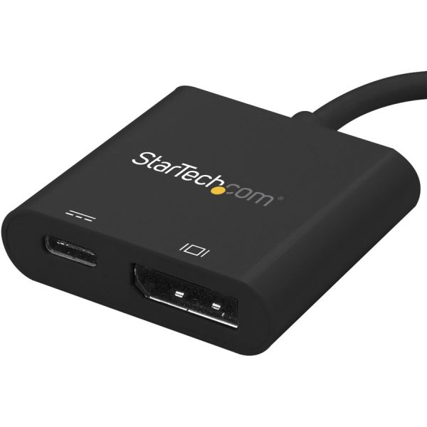 StarTech.com USB C to DisplayPort Adapter with 60W Power Delivery Pass-Through - 4K 60Hz USB Type-C to DP 1.2 Video Converter w/ Charging - Image 3