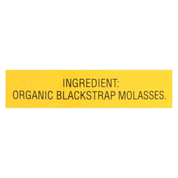 Plantation Organic Blackstrap Molasses Syrup - Case of 12 - 15 oz. - Image 3