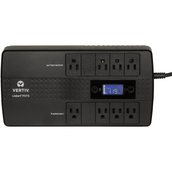 Vertiv Liebert PST5 UPS - 850VA/500W 120V| Battery Backup & Surge Protection - Image 2