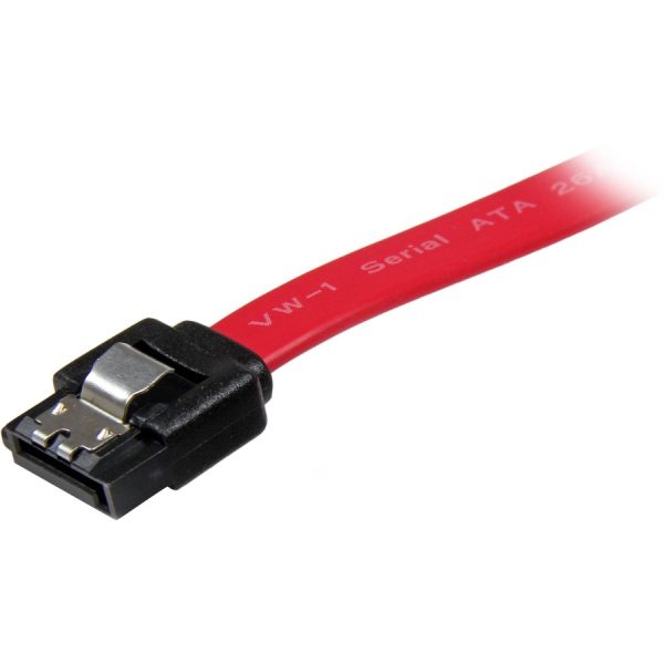 StarTech.com 24in Latching SATA Cable - M/M - Serial ATA / SAS cable - Serial ATA 150/300 - 7 pin Serial ATA - 7 pin Serial ATA - 61 cm - Image 2