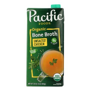 Pacific Natural Foods Bone Broth - Chicken - Case of 12 - 32 Fl oz.