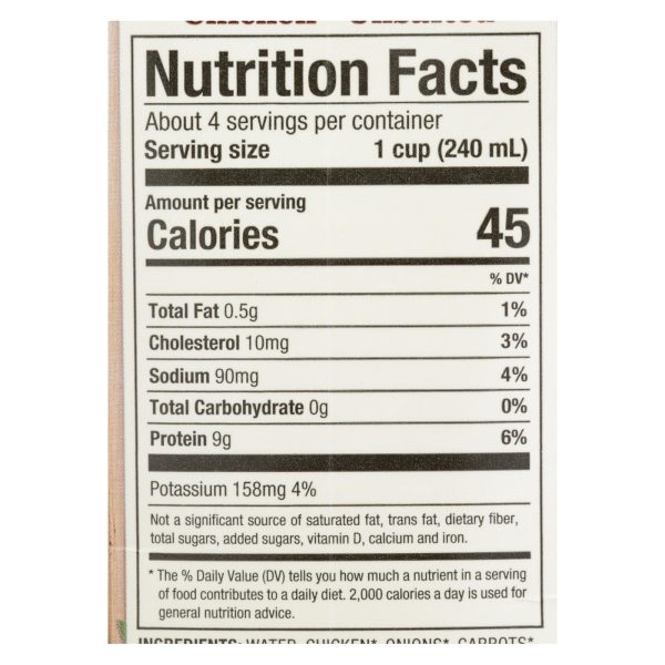 Pacific Natural Foods Bone Broth - Chicken - Case of 12 - 32 Fl oz. - Image 2