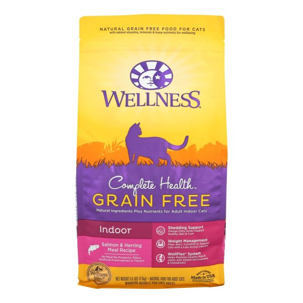 Wellness Pet Products - Cmplt Hlth Meal Salm/hrng - Case of 4 - 5.5 LB - Image 2