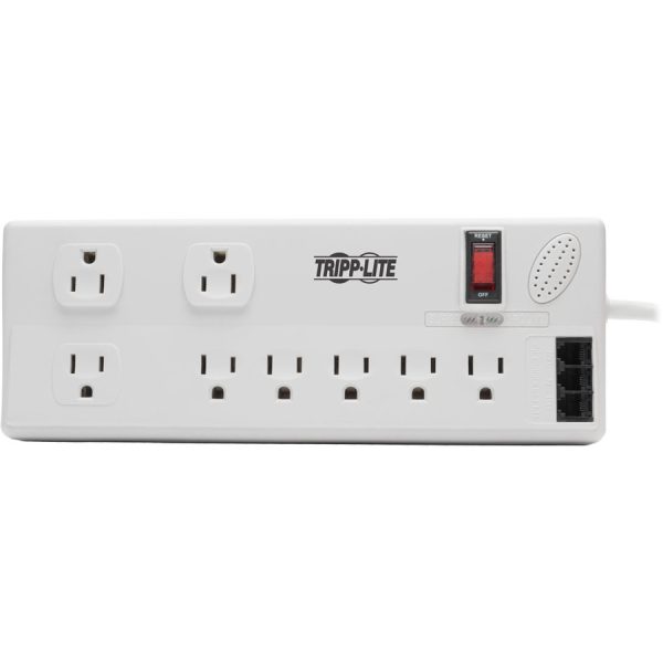 Eaton Tripp Lite Series Protect It! 8-Outlet Computer Surge Protector, 8 ft. (2.43 m) Cord, 3150 Joules, Tel/Modem/Fax Protection, TAA - Image 3