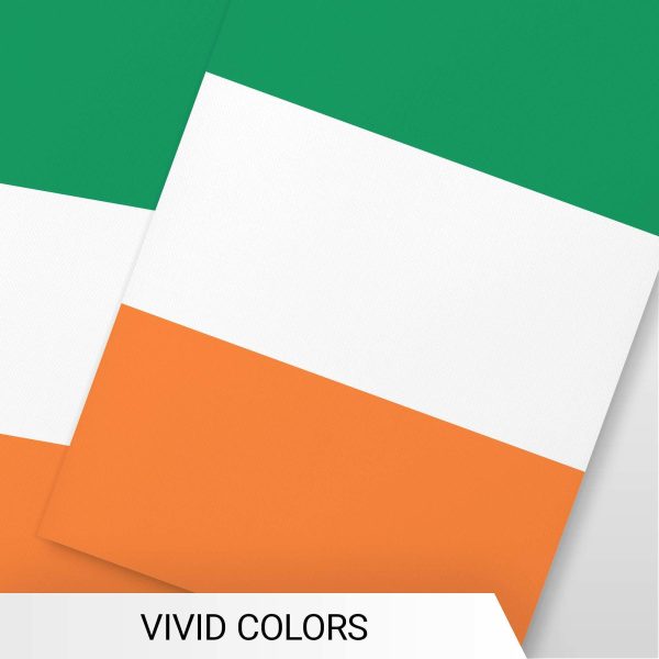 G128 Ireland Irish Bunting Banner | Flag 8.2 x 5.5 Inch, Full String 33 Feet | Printed 150D Polyester, Decorations For Bar, School, Festival Events Celebration - Image 6