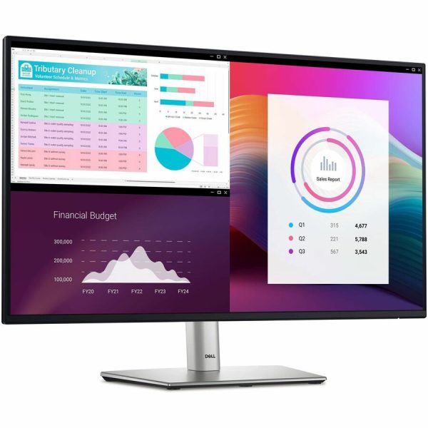 Dell P2725H 27" Class Full HD LED Monitor - 16:9 - Black, Silver - Image 6