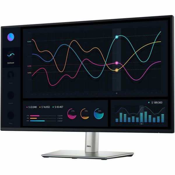 Dell P2725H 27" Class Full HD LED Monitor - 16:9 - Black, Silver - Image 7