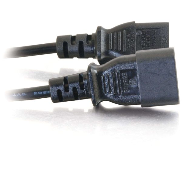 C2G 3ft Computer Power Extension Cable - 18 AWG - 250 Volt - Image 4