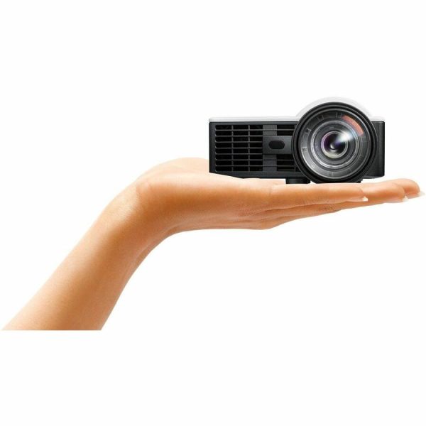 Optoma ML1050STi 3D Ready Short Throw DLP Projector - 16:10 - White - Image 2