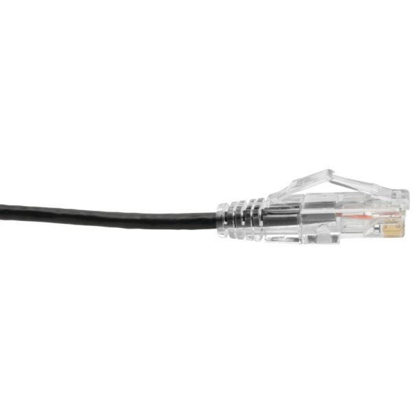Eaton Tripp Lite Series Cat6 Gigabit Snagless Slim UTP Ethernet Cable (RJ45 M/M), PoE, Black, 5 ft. (1.52 m) - Image 4