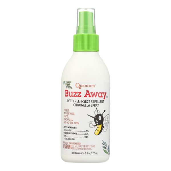 Quantum Research Buzz Away Insect Repellent Citronella Spray - 6 oz - Image 2