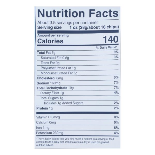 Simply 7 - Chips Quinoa Sea Salt - Case of 8-3.5 OZ