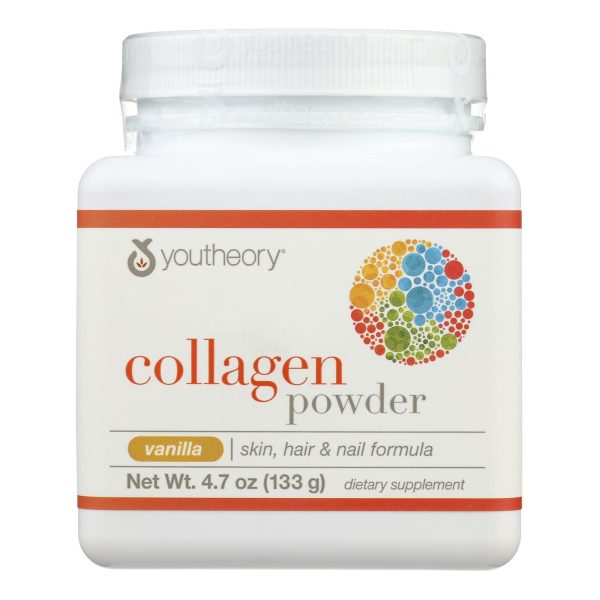 Youtheory Collagen - Powder - Vanilla - 4.7 oz - Image 2