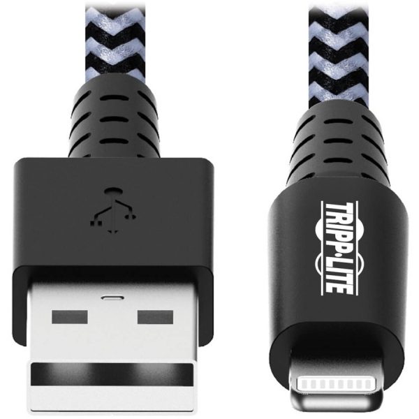 Eaton Tripp Lite Series Heavy-Duty USB-A to Lightning Sync/Charge Cable, MFi Certified - M/M, USB 2.0, 6 ft. (1.83 m) - Image 3