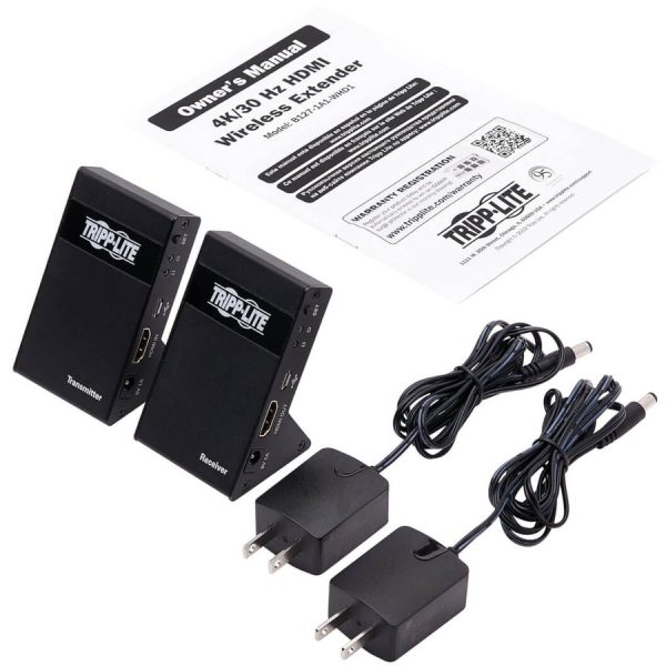 Eaton Tripp Lite Series Wireless HDMI Extender Kit, Transmitter/Receiver, Zero Latency, 4K, 7.1 Audio, HDCP 2.2, Up to 98 ft. (30 m) - Image 4