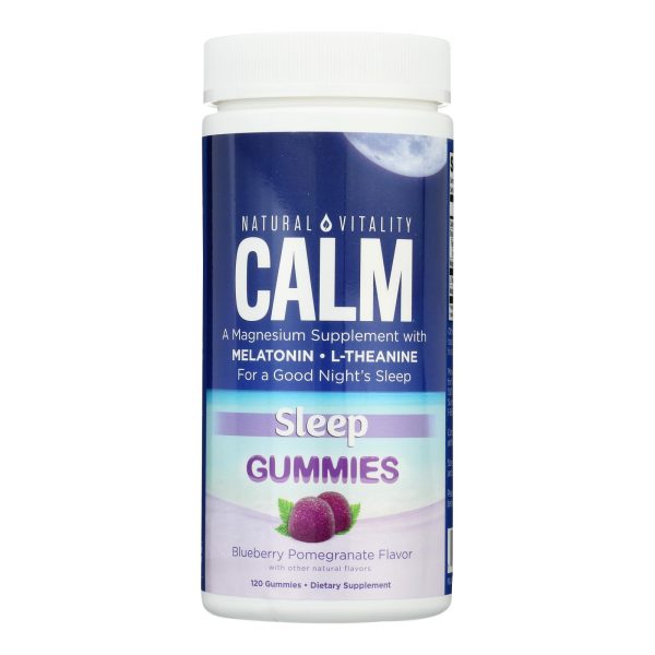 Natural Vitality - Calm Sleep Gmmy Blbry Pom - 1 Each-120 CT