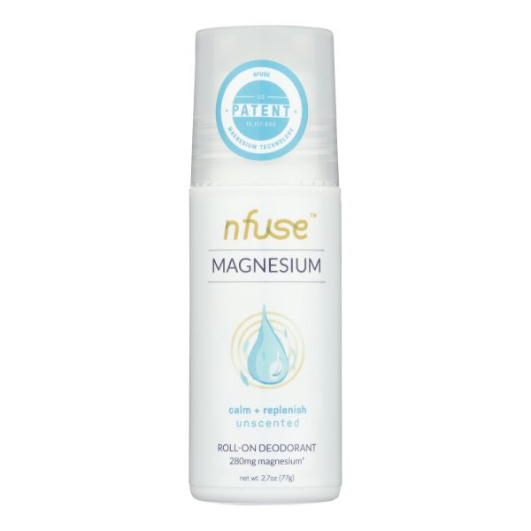 Nfuse - Deodorant Unscnt Natural Magnesium - Case of 6 - 2.7 OZ - Image 2