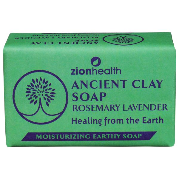 Zion Health - Ancnt Cly Soap Rsmry Lvnd - 1 Each - 6 OZ - Image 2