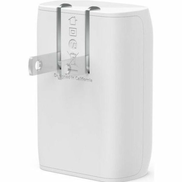 Belkin 30W USB-C PD 3.0 PPS Wall Charger w/ 3.3 ft USB-C Cable w/ Lightning Connector - White - Image 2