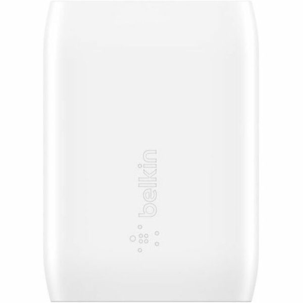 Belkin 30W USB-C PD 3.0 PPS Wall Charger w/ 3.3 ft USB-C Cable w/ Lightning Connector - White - Image 4