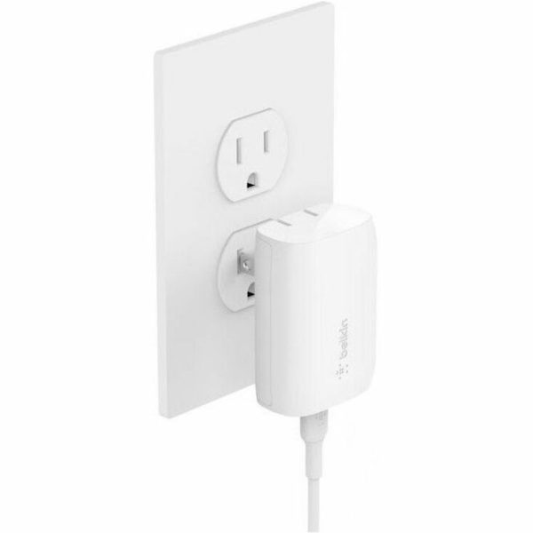 Belkin 30W USB-C PD 3.0 PPS Wall Charger w/ 3.3 ft USB-C Cable w/ Lightning Connector - White - Image 5