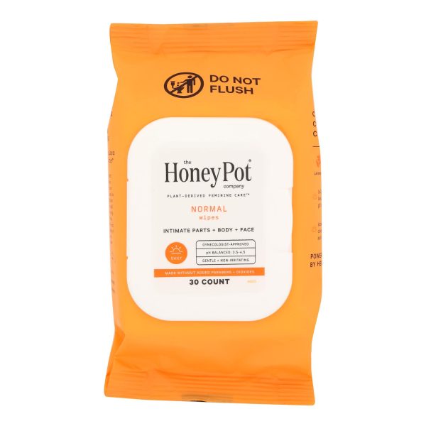 The Honey Pot - Wipes Intimate Normal - EA of 1-30 CT - Image 2
