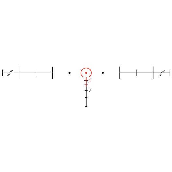 TRIJICON ACOG 4X32 W/RED HS .223 RET - Image 4