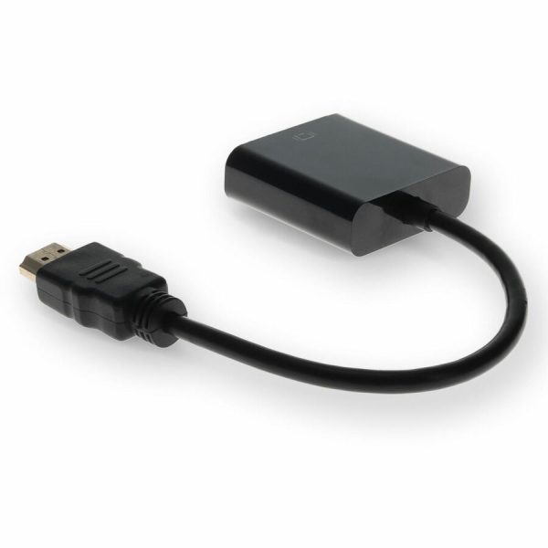HDMI 1.3 Male to VGA Female Black Active Adapter For Resolution Up to 1920x1200 (WUXGA) - Image 3