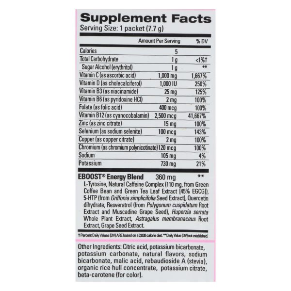 Eboost - Super Powder Pink Lmnade - Case of 20-.24 OZ - Image 3