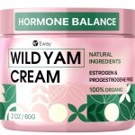 Wild Yam Cream for Hormone Balance and Deep Moisturizing - Organic Wild Yam Cream for Women’s Hormone Support, Skin Hydration, Overall Wellness, and Smoother Skin