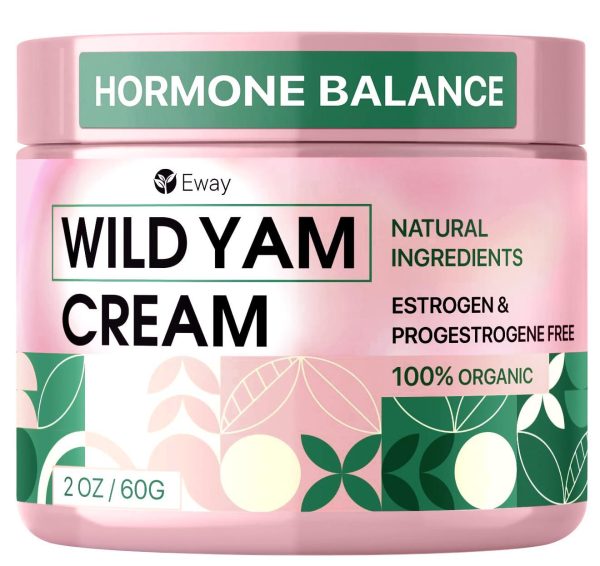 Wild Yam Cream for Hormone Balance and Deep Moisturizing - Organic Wild Yam Cream for Women’s Hormone Support, Skin Hydration, Overall Wellness, and Smoother Skin