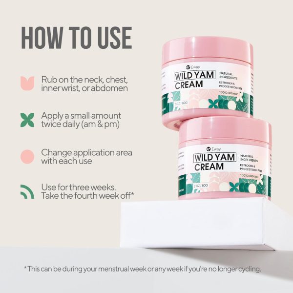 Wild Yam Cream for Hormone Balance and Deep Moisturizing - Organic Wild Yam Cream for Women’s Hormone Support, Skin Hydration, Overall Wellness, and Smoother Skin - Image 8