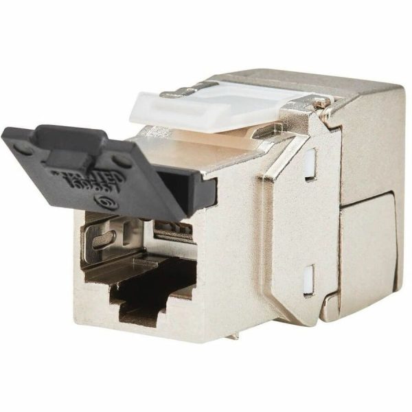 Eaton Tripp Lite Series Cat8 STP Shielded Tool-Free Keystone Jack, 568A/568B, TAA - Image 4